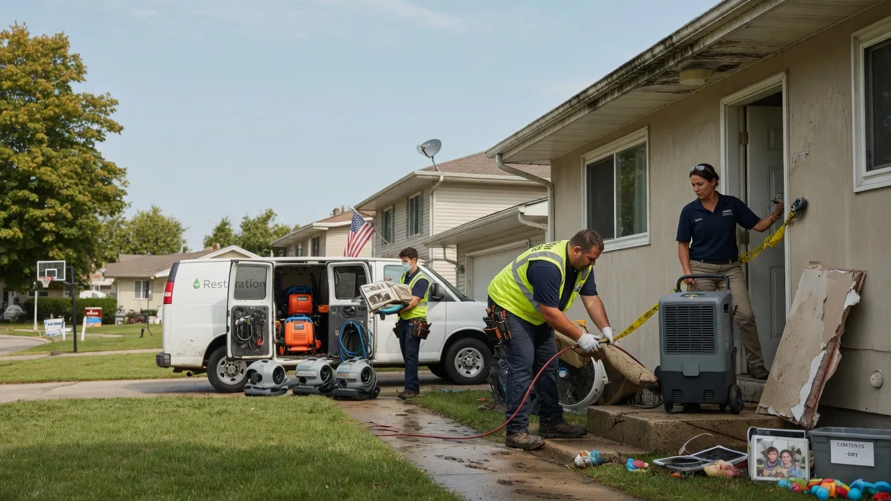 Water Damage Restoration in Morrisville, PA near me